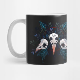 Forest Bird Skulls Mug